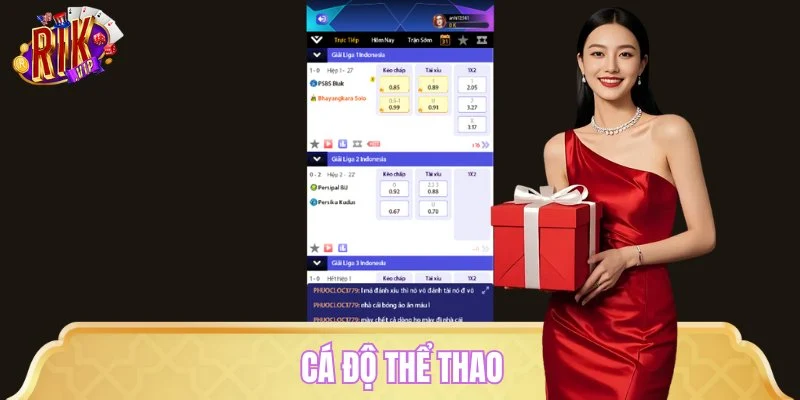 Thể thao RIKVIP sở hữu hàng nghìn kèo cược mỗi ngày